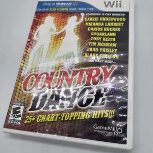 Country Dance Complete with Manual Nintendo Wii  Video Game Disc